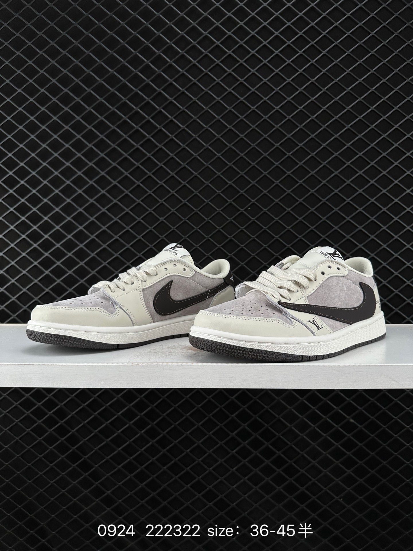 fragment design x Travis Scott x Nike Air Jordan 1 Low OG SP”Black/Green Toe“